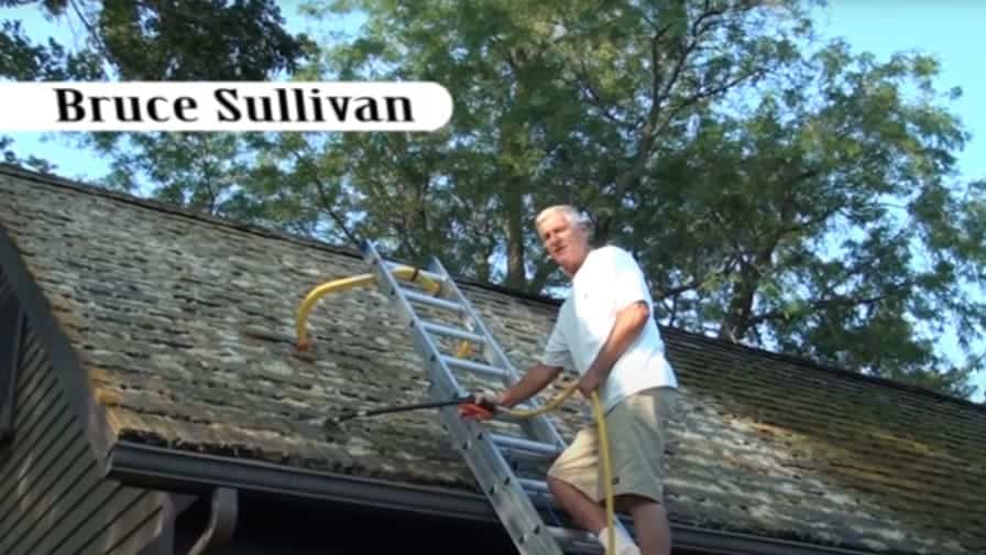 Roof Cleaning How to Remove Moss, Lichen, Fungi from a Cedar Roof Sullivan Roof
